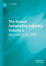 The Korean Automotive Industry, Volume 1 - A. J. Jacobs - 9783030863494