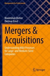 Mergers & Acquisitions - Maximilian Dreher ; Dietmar Ernst - 9783030998448