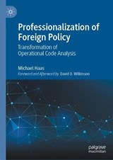 Professionalization of Foreign Policy - Michael Haas - 9783031371516