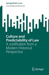 Culture and Predictability of Law - Luiz Guilherme Marinoni - 9783031871603