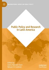 Public Policy and Research in Latin America - Adela Romero-Tarín ; Nelson D. Cardozo - 9783031906480