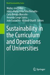 Sustainability in the Curriculum and Operations of Universities - Walter Leal Filho ; Jaluza Maria Lima Silva Borsatto ; Carla Bonato Marcolin - 9783032126771