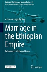 Marriage in the Ethiopian Empire - Zuzanna Augustyniak - 9783032260642