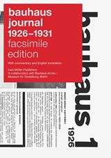 BAUHAUS JOURNAL 1926–1931 - Lars Muller - 9783037785881