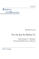 For the Joy Set Before Us - Brendan Lovett - 9783039110568