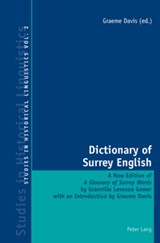 Dictionary of Surrey English - Graeme Davis - 9783039110810