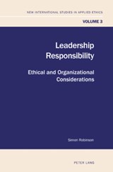 Leadership Responsibility - Simon Robinson - 9783039119332