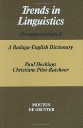 A Badaga-English Dictionary