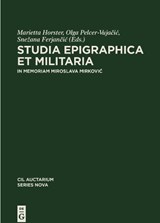 Studia epigraphica et militaria -  - 9783111427898