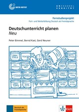 18: Deutschunterricht planen - Buch mit DVD - BIMMEL,  Peter - 9783126064965