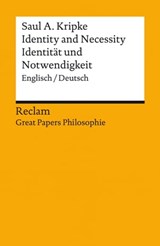 Identity and Necessity / Identität und Notwendigkeit. Englisch/Deutsch - Saul A. Kripke - 9783159619576