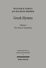 Greek Hymns - William Furley ; Jan M. Bremer - 9783161476761