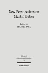 New Perspectives on Martin Buber - Michael Zank - 9783161489983
