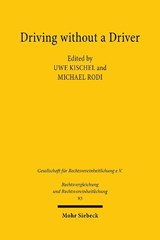 Driving without a Driver -  - 9783161624834