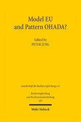 Model EU and Pattern OHADA? - Peter Jung - 9783162000200