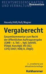 Vergaberecht - Rajiv Chandna ; Volkmar Wagner ; Corina Jürschik ; Sven Brockhoff ; Matthias Kuß ; Klaus Heuvels ; Amelie Giesemann ; Andreas Schwab ; Annette Bork-Galle ; Christian Scherer ; Christoph Kolpatzik ; Frank Schneider ; Hartmut König ; Jakob Steiff ; Jan Helg - 9783170291430