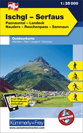 KuF Österreich Outdoorkarte 04 Ischgl - Serfaus 1 : 35 000