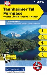 KuF Österreich Outdoorkarte 05 Tannheimer Tal - Fernpass 1 : 35 000 -  - 9783259007143
