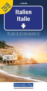 Italy North & South Map -  - 9783259012390