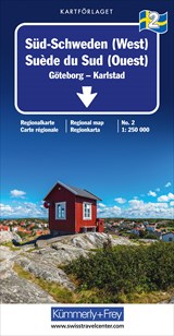Süd-Schweden (West) Nr. 02 Regionalkarte Schweden 1:250 000 -  - 9783259018095