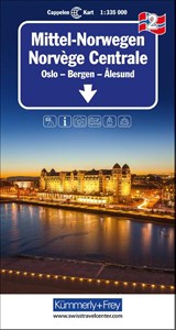 Noorwegen Centr. - Oslo/Bergen/Alesund -  - 9783259018224