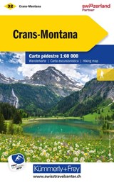 32 Crans-Montana wandelkaart 1:60.000 -  - 9783259022320