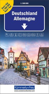 Germany North & South Map -  - 9783259300442