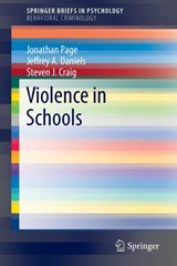 Violence in Schools - Jonathan Page ; Jeffrey A. Daniels ; Steven J. Craig - 9783319139111