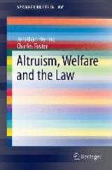 Altruism, Welfare and the Law - Charles Foster ; Jonathan Herring - 9783319216041