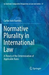 Normative Plurality in International Law - Carlos Ivan Fuentes - 9783319829449