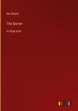 The Barrier - Rex Beach - 9783368331030