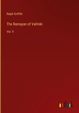 The Ramayan of Valmiki - Ralph Griffith - 9783368800857