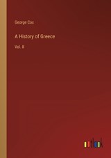 A History of Greece - COX,  George - 9783368802905