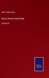Davy's Devon Herd Book - John Tanner Davy - 9783375135973