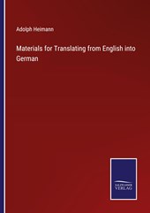 Materials for Translating from English into German