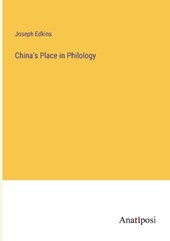 China's Place in Philology