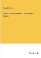 Grammaire comparée des langues de la France