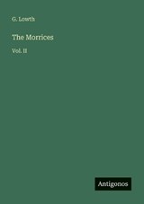 The Morrices - G Lowth - 9783386844956