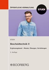 Bescheidtechnik II - Reiner Stein - 9783415078178