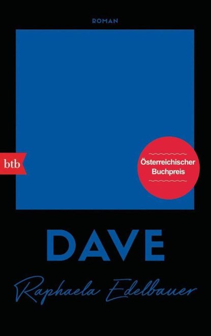 DAVE, Edelbauer, Raphaela - Paperback - 9783442772438