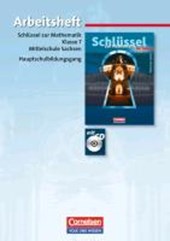 Schlüssel zur Mathematik/7. Sj./Arb./MS Sachsen. Mit CD-ROM