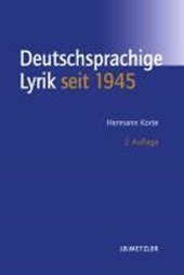 Deutschsprachige Lyrik seit 1945