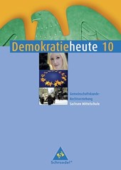 Demokratie heute 10. Schülerband. Sachsen