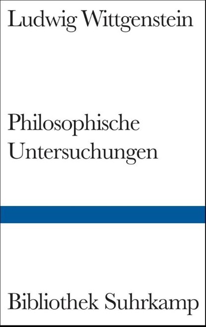Philosophische Untersuchungen, Ludwig Wittgenstein - Gebonden - 9783518223727
