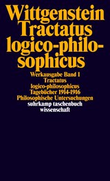 Tractatus logico-philosophicus. Tagebücher 1914 - 1916. Philosophische Untersuchungen | Ludwig Wittgenstein | 
