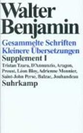 Benjamin, W: Schriften Suppl. 1