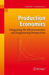 Production Economics - Steven T. Hackman - 9783540757504