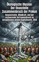 Ökologische Illusion: Der finanzielle Zusammenbruch der Prokon - Marie Liebelt - 9783565471096