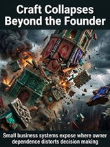 Craft Collapses Beyond the Founder - Olivia Bennett - 9783565480791