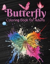 Noyce, G: Butterfly Coloring Book for Adults